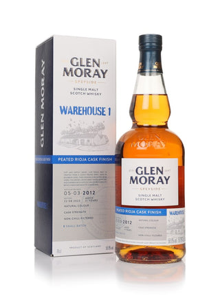 Glen Moray 11 Year Old 2012 Peated Rioja Finish - Warehouse 1