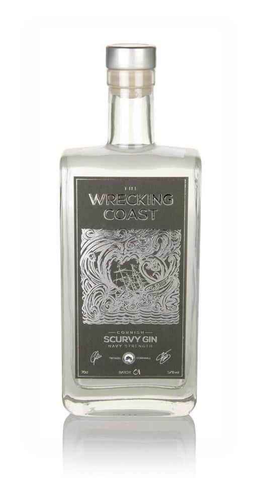 Wrecking Coast Scurvy Gin Navy Strengthのボトル画像